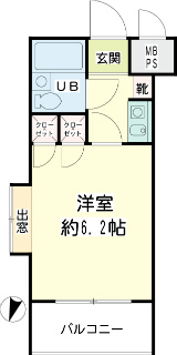 横浜市港北区の賃貸マンション　ＮＩＣアーバンスピリッツ妙蓮寺 406