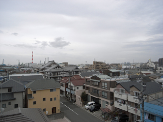 横浜市鶴見区の賃貸マンション　アーバンハイツ鶴見　眺望です