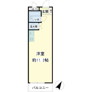 横浜市鶴見区の賃貸マンション　グランドメゾン鶴見ノースウイング　間取