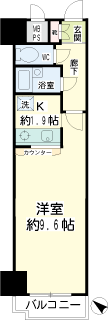 横浜市鶴見区の賃貸マンション　ナイスアーバンスピリッツ生麦　間取りです