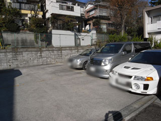 横浜市鶴見区の賃貸アパート　みどりハウス　駐車場です