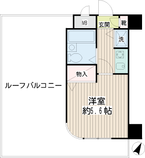 横浜市神奈川区の賃貸マンション　ネオマイム新子安弐番館　間取り