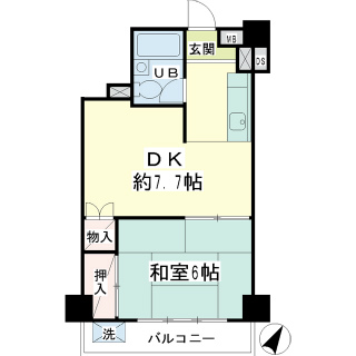 東京都品川区の賃貸マンション　シャトレー五反田　９０４号室