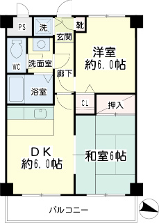 東京都大田区の賃貸マンション　アーバンフォレスト池上　２０１　間取