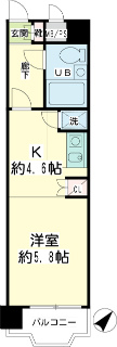 横浜市南区の賃貸マンション　パークノヴァ横浜井土ケ谷　４０９号室