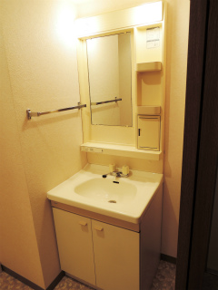 東京都大田区の賃貸マンション　ルミエール湯澤屋　２０２　洗面室