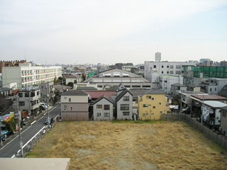 東京都大田区　の賃貸マンション　ニックハイム東矢口第１　バルコニーからの眺望です