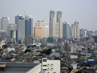 東京都中野区の賃貸マンション　ナイスアーバン新中野　眺望