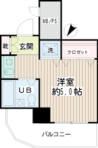 横浜市神奈川区の賃貸マンション　ネオマイム新子安弐番館　1004