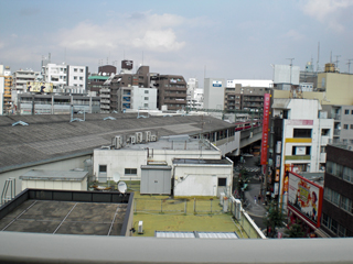 横浜市鶴見区の賃貸マンション　マルハチビル　眺望です