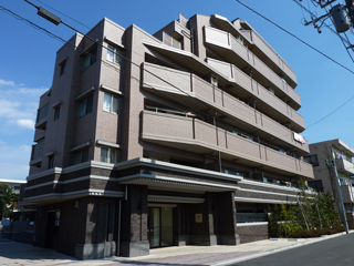  川崎市幸区の分譲賃貸マンション　ナイスブライトピア新川崎　外観です