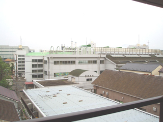 横浜市鶴見区の賃貸マンション　ベルカーサ生麦の眺望です