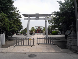 横浜市鶴見区の賃貸マンション　すまい・る仲通　近隣の潮田神社です