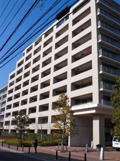 横浜市港北区の賃貸マンション　グリーンサラウンドシティ五番街　１２３号室　外観