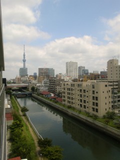 東京都墨田区の賃貸マンション　ムエット菊川　眺望