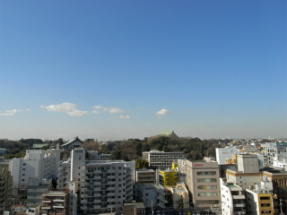 横浜市鶴見区の賃貸マンション　ロイヤルタワー横濱鶴見１００９号室　眺望