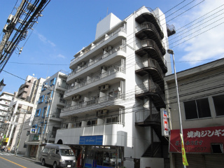 川崎市川崎区の賃貸マンション　プラザ川崎ＮＯ．２　外観