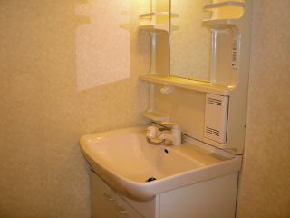 横浜市神奈川区の賃貸マンション　ペイサージュ　１０１号室　洗面室