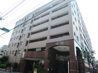 横浜市港北区の賃貸マンション　ナイスアーバンステイツ綱島　518号室 外観です
