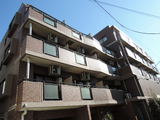 東京都大田区の賃貸マンション　ハイネス多摩川　４０８号室 外観です