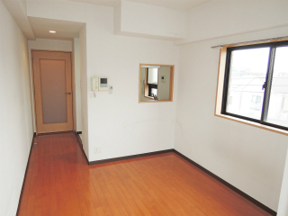東京都大田区の賃貸マンション　ハイネス多摩川　４０８号室　フローリングの洋室