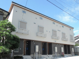 横浜市鶴見区の新築貸テラスハウス　『テラス　ルピナス』 外観です