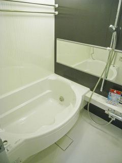 東急東横線　武蔵小杉駅の分譲賃貸マンション　ザ・コスギタワー　３００５号室　浴室