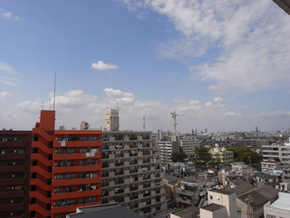 横浜市鶴見区の賃貸マンション　グランドメゾン鶴見サウスウイング　眺望