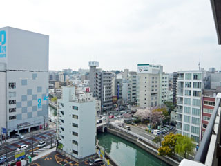 横浜駅徒歩６分の賃貸マンション　リベルテ横浜西口　眺望です