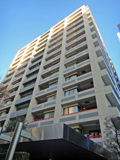 東京都品川区の分譲賃貸マンション　｢アクス御殿山｣　外観です