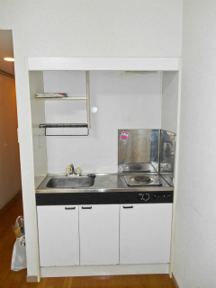 横浜市港北区の賃貸マンション　キクナスプリングス　２０３号室　キッチン