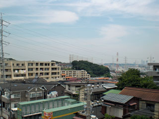 横浜市鶴見区の賃貸マンション　北寺尾大滝マンション　眺望です