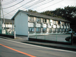 横浜市旭区の賃貸アパート　万騎が原ハイツ　外観です