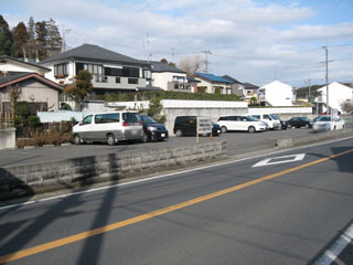 横浜市旭区の賃貸アパート　万騎が原ハイツB棟２０５号室　駐車場です