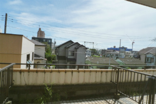 神奈川県大和市の賃貸マンション　ＵＳＫシャンブル　２１６号室　バルコニー