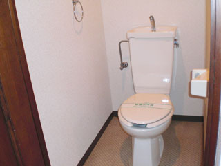 神奈川県海老名市の賃貸マンション　ドミールＴ＆Ｙ　トイレです