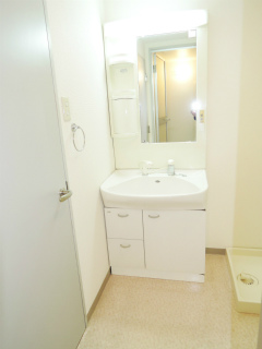 横浜市都筑区の賃貸マンション　ピーアンドエーマンション　２０２号室　洗面室