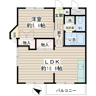 横浜市泉区の賃貸マンション　クニミ弥生台ハイツ　間取