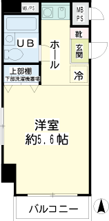 横浜市神奈川区の賃貸マンション　｢エクセル横浜」　室内