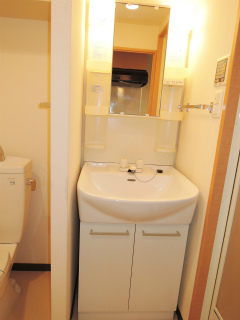 東京都大田区の賃貸マンション　ハイネス多摩川　４０６号室　洗面室