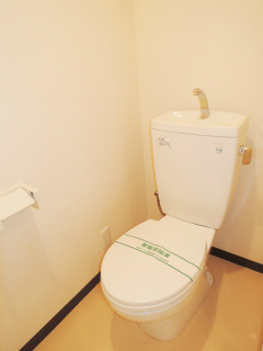 東京都大田区の賃貸マンション　ハイネス多摩川　４０６号室　トイレ