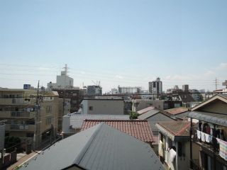 東京都大田区の賃貸マンション　ハイネス多摩川　４０６号室　眺望