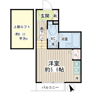 横浜市鶴見区の賃貸マンション　ポンデロッサ佃野　間取