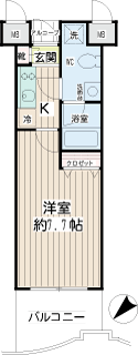 横浜市神奈川区の賃貸マンション　｢エクセル東神奈川」５０７