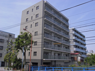 東京都墨田区の新築賃貸マンション　ムエット菊川　外観です