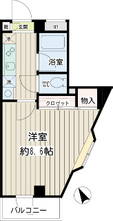 横浜市鶴見区の賃貸マンション　アビタシオン　エトワール　