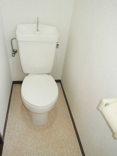 横浜市鶴見区の賃貸アパート　テラスウイング　２０７号室　トイレ