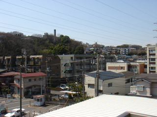 横浜市港北区の賃貸マンション　ルミナス日吉　眺望