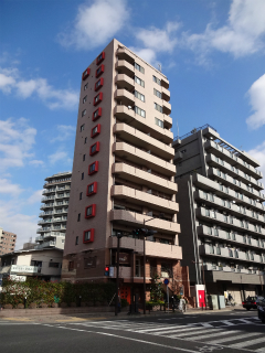 川崎市幸区の賃貸マンション　レジデンスブリリアントイースト　外観