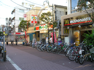 東京都大田区の賃貸マンション　ハイネス多摩川　商店街